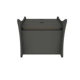 Coney Nightstand in Gray (set of 2) by Manhattan Comfort at Eve Furniture