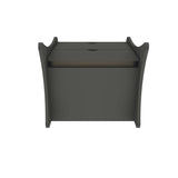 Coney Nightstand in Grey by Manhattan Comfort at Eve Furniture