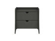 Coney Nightstand in Grey by Manhattan Comfort at Eve Furniture