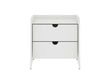 Coney Nightstand in White by Manhattan Comfort at Eve Furniture
