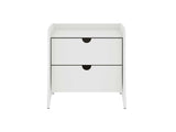 Coney Nightstand in White by Manhattan Comfort at Eve Furniture