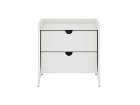 Coney Nightstand in White by Manhattan Comfort at Eve Furniture