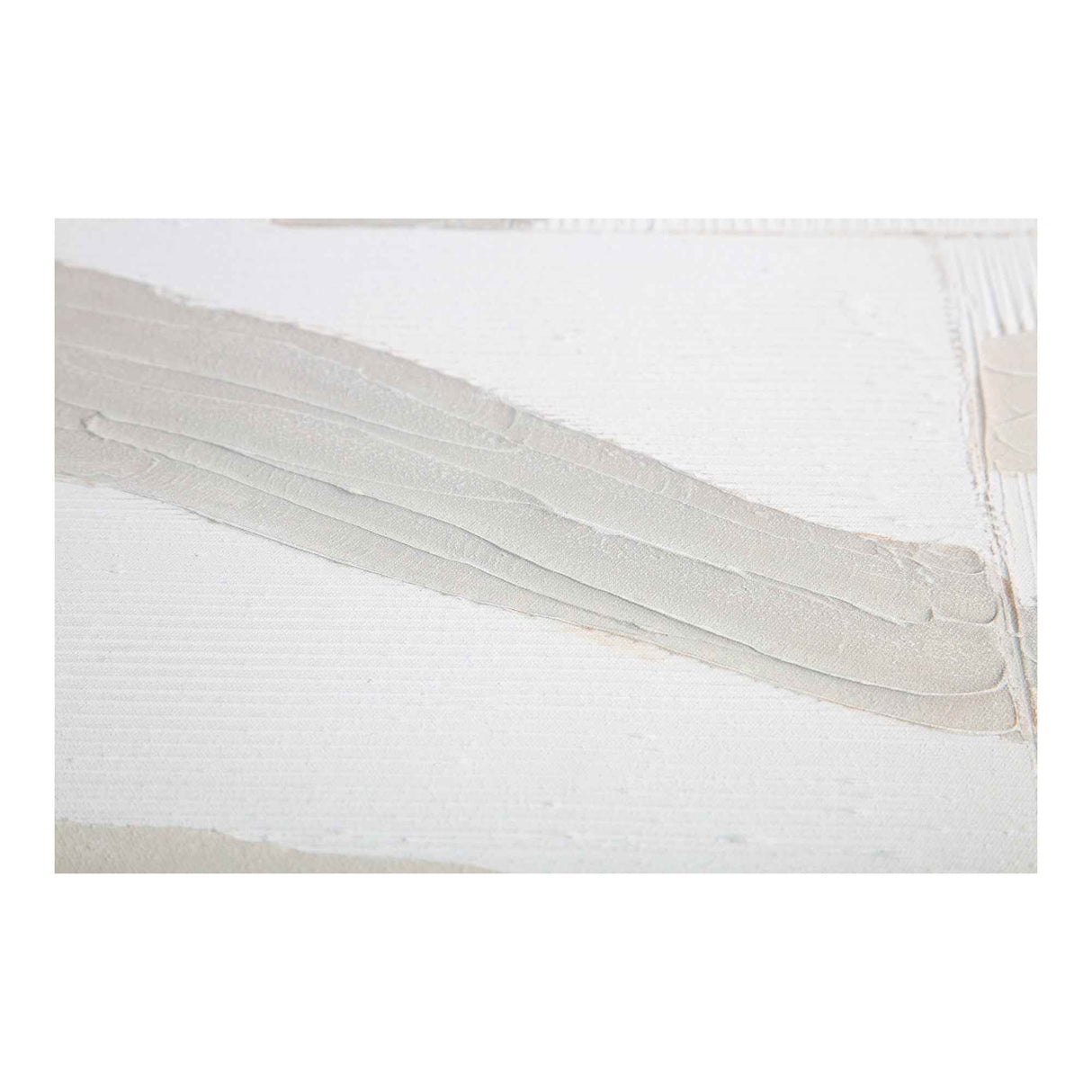 Configured Multicolor Framed Painting