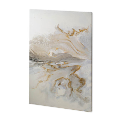 Confluence by Corrie LaVelle a Hand Embellished Textured Canvas by Mercana at Eve Furniture