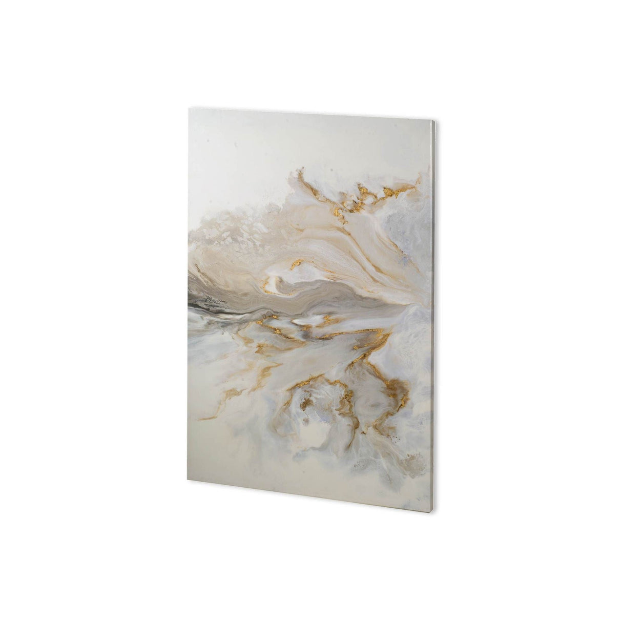 Confluence by Corrie LaVelle a Hand Embellished Textured Canvas by Mercana at Eve Furniture