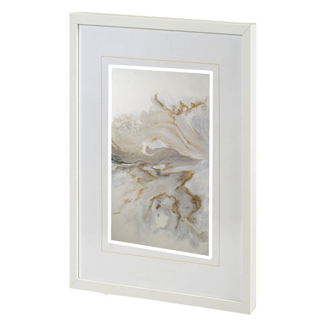 Confluence by Corrie LaVelle a Hand Embellished Textured Framed Art Print Matted under Glass by Mercana at Eve Furniture
