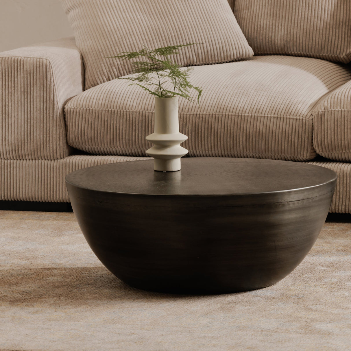 Conga Antique Zinc Coffee Table by Moe's Home at Eve Furniture