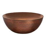 Conga Coffee Table Copper by Moe's Home at Eve Furniture