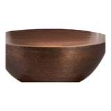 Conga Coffee Table Copper by Moe's Home at Eve Furniture