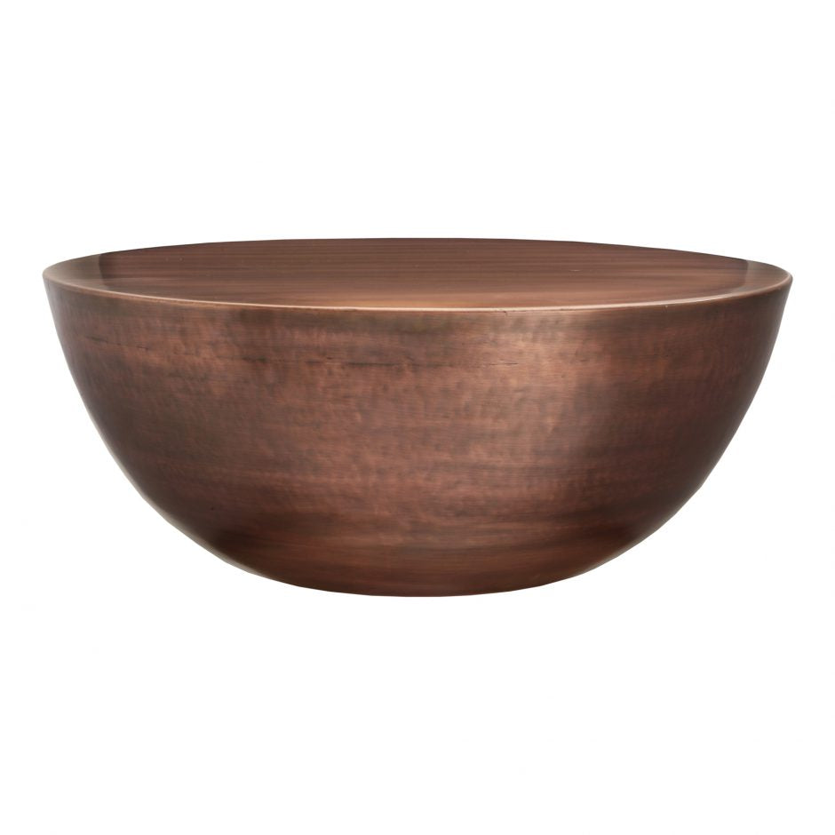 Conga Coffee Table Copper by Moe's Home at Eve Furniture