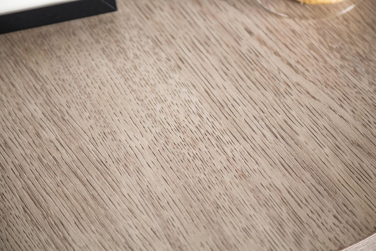 Conisbrough Oak Round End Table by Furniture of America at Eve Furniture
