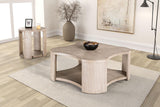 Conisbrough Oak Cocktail Table by Furniture of America at Eve Furniture