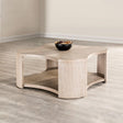 Conisbrough Oak Cocktail Table by Furniture of America at Eve Furniture