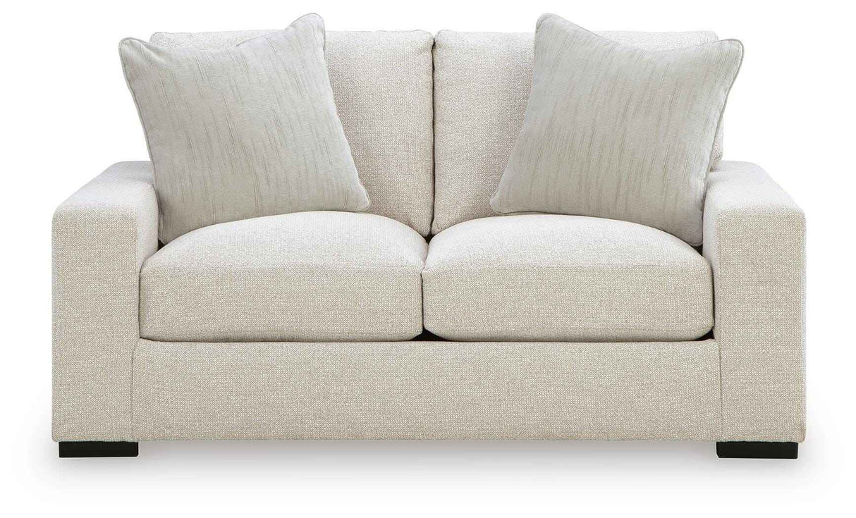 Conlee-Pike Linen Loveseat by Ashley at Eve Furniture