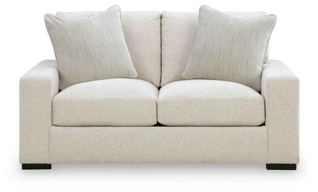 Conlee-Pike Linen Loveseat by Ashley at Eve Furniture