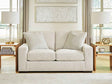 Conlee-Pike Linen Loveseat by Ashley at Eve Furniture