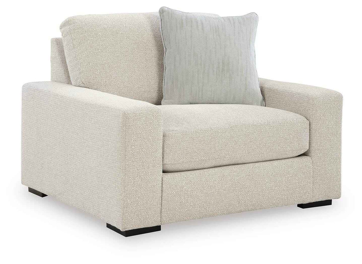 Conlee-Pike Linen Oversized Chair by Ashley at Eve Furniture