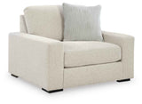 Conlee-Pike Linen Oversized Chair by Ashley at Eve Furniture
