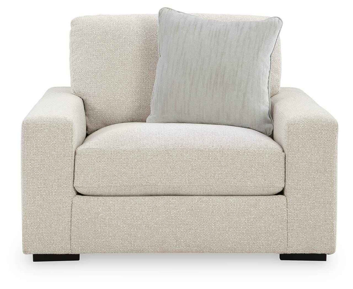 Conlee-Pike Linen Oversized Chair by Ashley at Eve Furniture