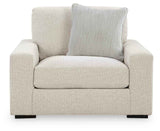 Conlee-Pike Linen Oversized Chair by Ashley at Eve Furniture