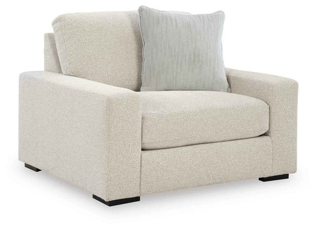 Conlee-Pike Linen Oversized Chair by Ashley at Eve Furniture