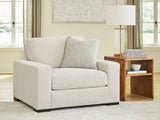Conlee-Pike Linen Oversized Chair by Ashley at Eve Furniture