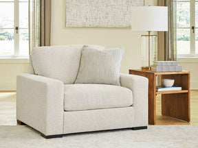 Conlee-Pike Linen Oversized Chair by Ashley at Eve Furniture
