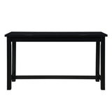 Connected Black 4-Piece Counter Height Set by Homelegance at Eve Furniture