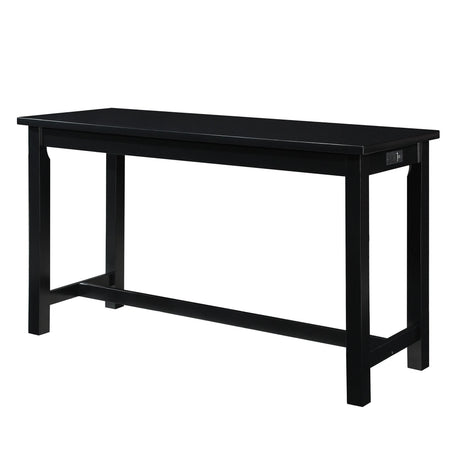 Connected Black 4-Piece Counter Height Set by Homelegance at Eve Furniture