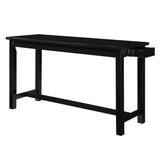 Connected Black 4-Piece Counter Height Set by Homelegance at Eve Furniture