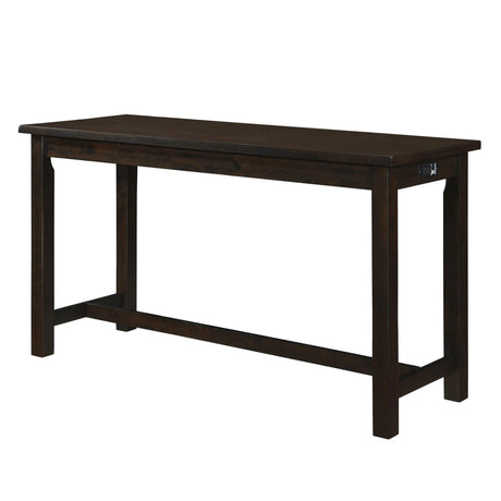 Connected Espresso 4-Piece Counter Height Set by Homelegance at Eve Furniture