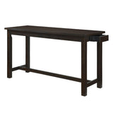 Connected Espresso 4-Piece Counter Height Set by Homelegance at Eve Furniture