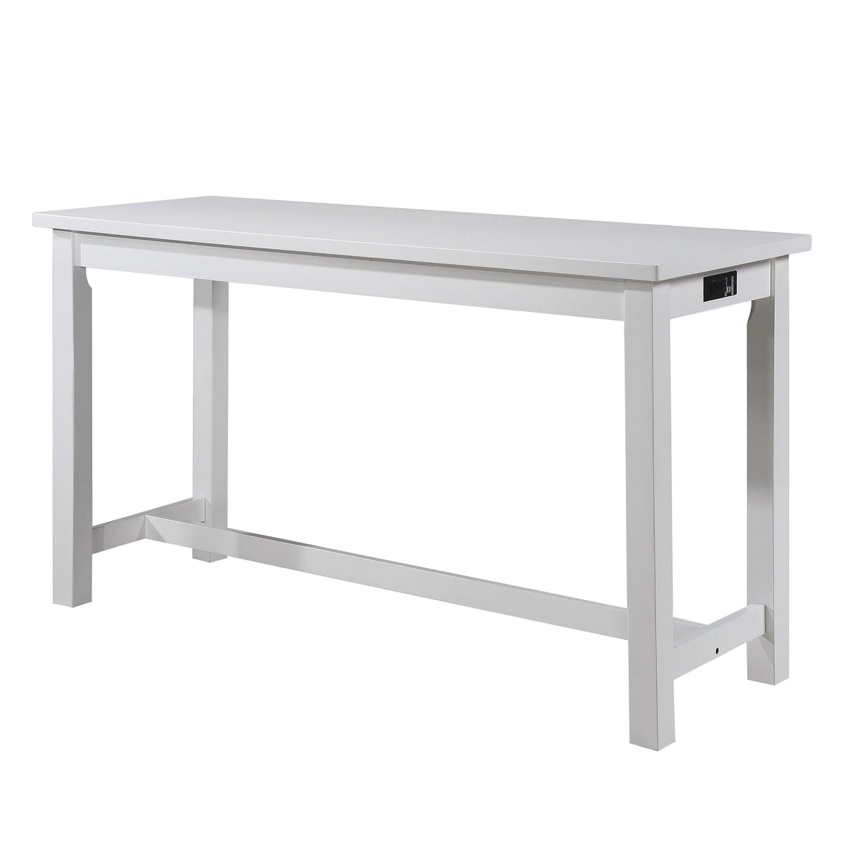 Connected White 4-Piece Pack Counter Height Set by Homelegance at Eve Furniture