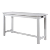 Connected White 4-Piece Pack Counter Height Set by Homelegance at Eve Furniture