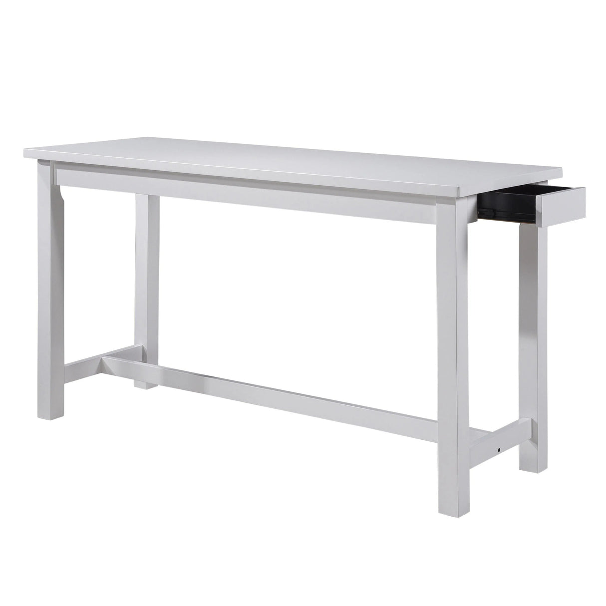Connected White 4-Piece Pack Counter Height Set by Homelegance at Eve Furniture