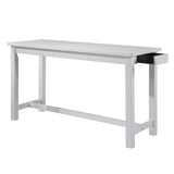 Connected White 4-Piece Pack Counter Height Set by Homelegance at Eve Furniture