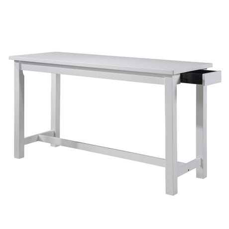 Connected White 4-Piece Pack Counter Height Set by Homelegance at Eve Furniture