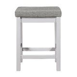 Connected White 4-Piece Pack Counter Height Set by Homelegance at Eve Furniture