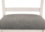 Conner Chalk and Gray Counter Height Chair, Set of 2 by Crown Mark at Eve Furniture