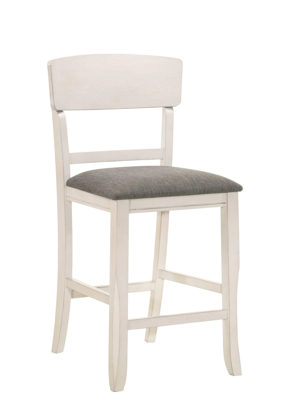 Conner Chalk and Gray Counter Height Chair, Set of 2 by Crown Mark at Eve Furniture