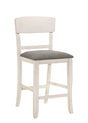 Conner Chalk and Gray Counter Height Chair, Set of 2 by Crown Mark at Eve Furniture