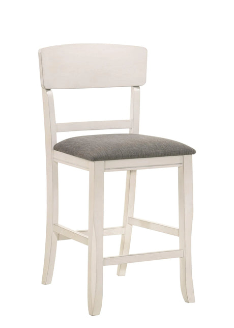 Conner Chalk and Gray Counter Height Dining Set by Crown Mark at Eve Furniture