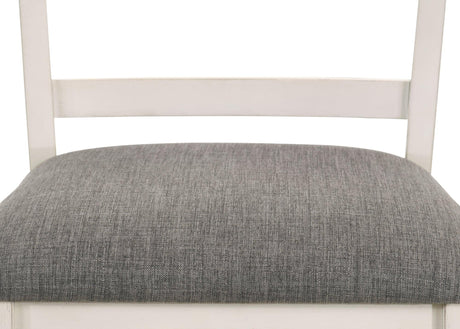 Conner Chalk and Gray Counter Height Dining Set by Crown Mark at Eve Furniture