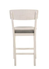 Conner Chalk and Gray Counter Height Dining Set by Crown Mark at Eve Furniture