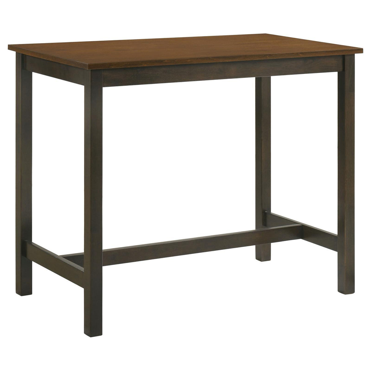 Connie Chestnut/Dark Brown 4-Piece Counter Height Set by Coaster at Eve Furniture