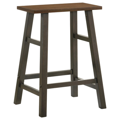 Connie Chestnut/Dark Brown 4-Piece Counter Height Set by Coaster at Eve Furniture