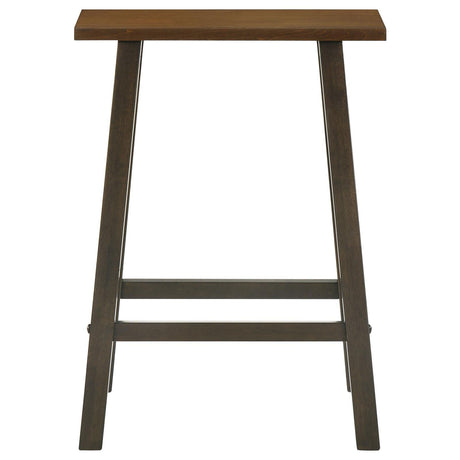 Connie Chestnut/Dark Brown 4-Piece Counter Height Set by Coaster at Eve Furniture