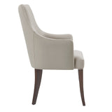 Connie Dining Armchair in Light Grey (set of 2) by Manhattan Comfort at Eve Furniture