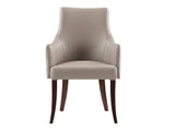Connie Dining Armchair in Taupe by Manhattan Comfort at Eve Furniture
