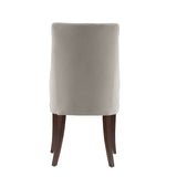 Connie Dining Chair in Light Grey (set of 2) by Manhattan Comfort at Eve Furniture